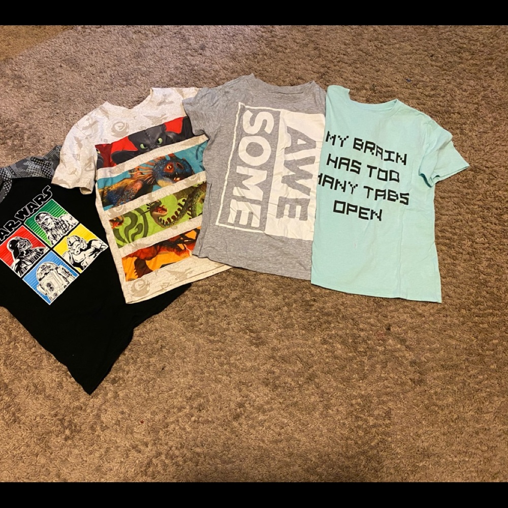 SIZE 8 SHIRTS!!!!